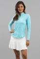 IBKÜL Amani Long Sleeve Mock Neck Top