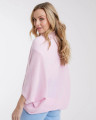 Back View of Alashan Cashmere Cashmere Envelope Wrap in Beach Pink 