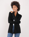 Claudia Nichole 100% Cashmere Mini Duster in Black 