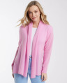 Alashan Cashmere 100% Cashmere Mini Duster in Glam Pink 