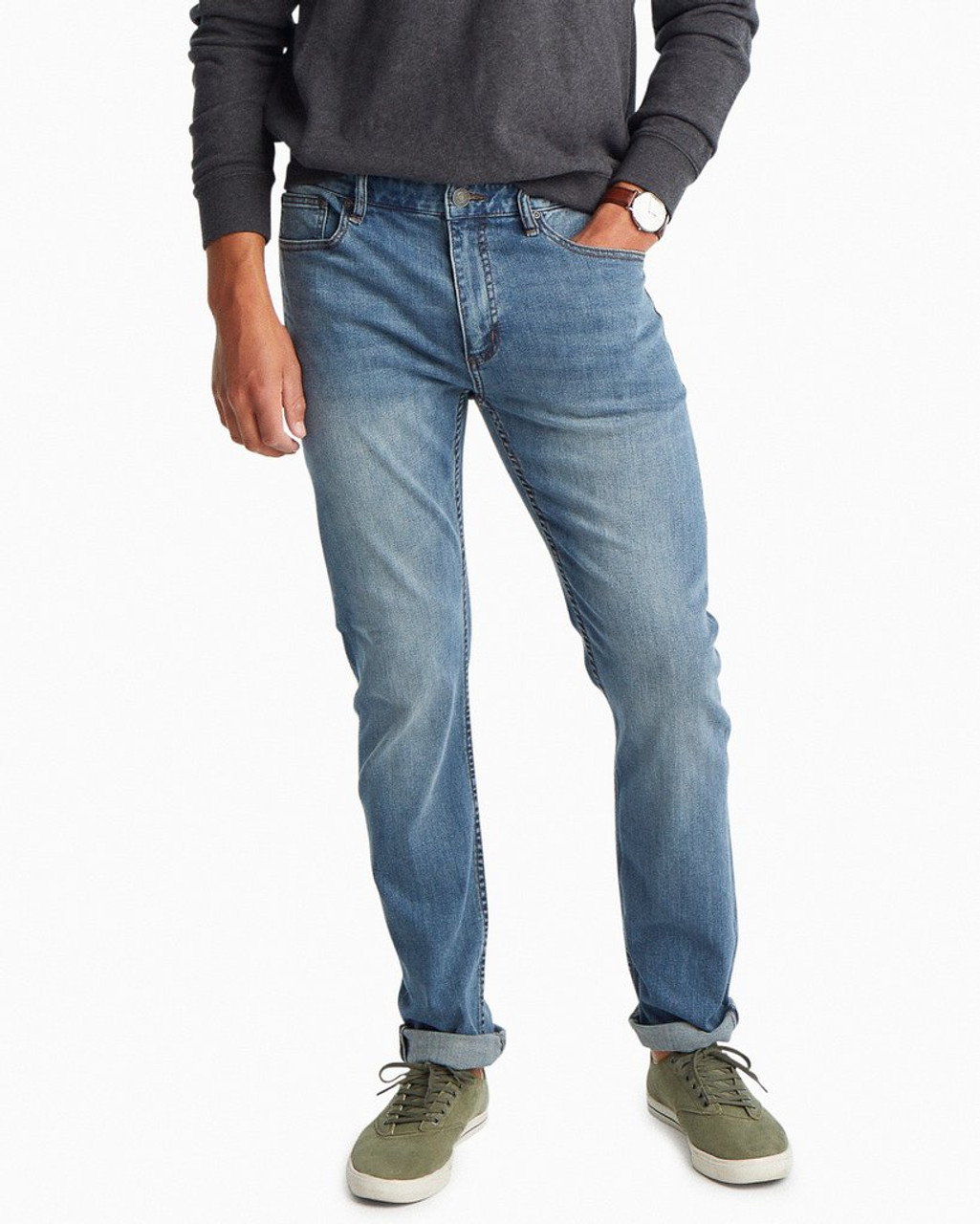 Regular Fit Faded Markinmark Men Denim Jeans, Grey at Rs 1000/piece in  Hyderabad