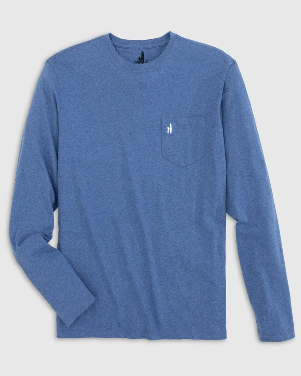 Johnnie-O Heathered Brennan Long Sleeve T-Shirt | Island Pursuit