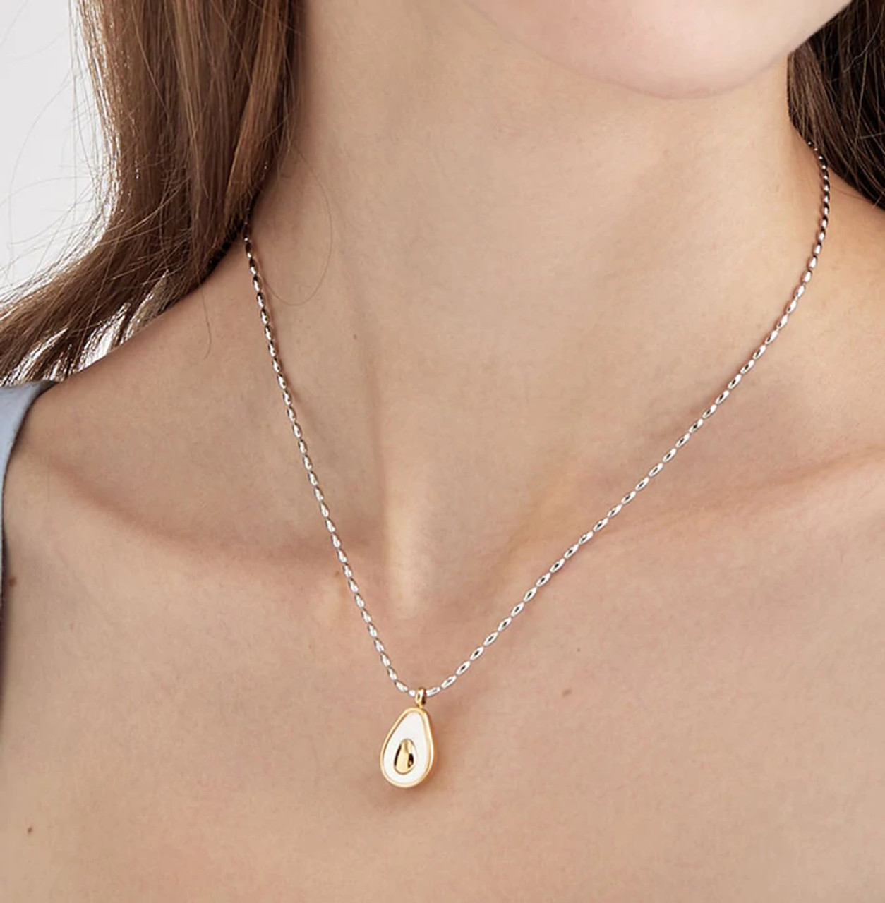 Patra Jordan Avocado No Toast Necklace | Island Pursuit