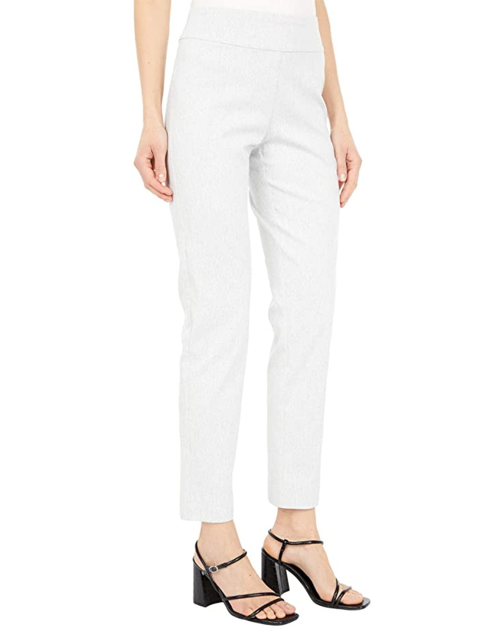 Krazy Larry Pull-On Ankle Pants in Ash, Island Pursuit