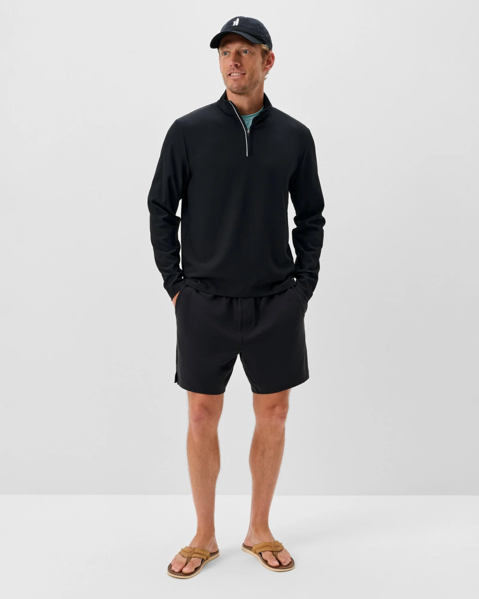 Johnnie-O Men's Hoppin Performance 1/4 Zip Pullover | Island Pursuit