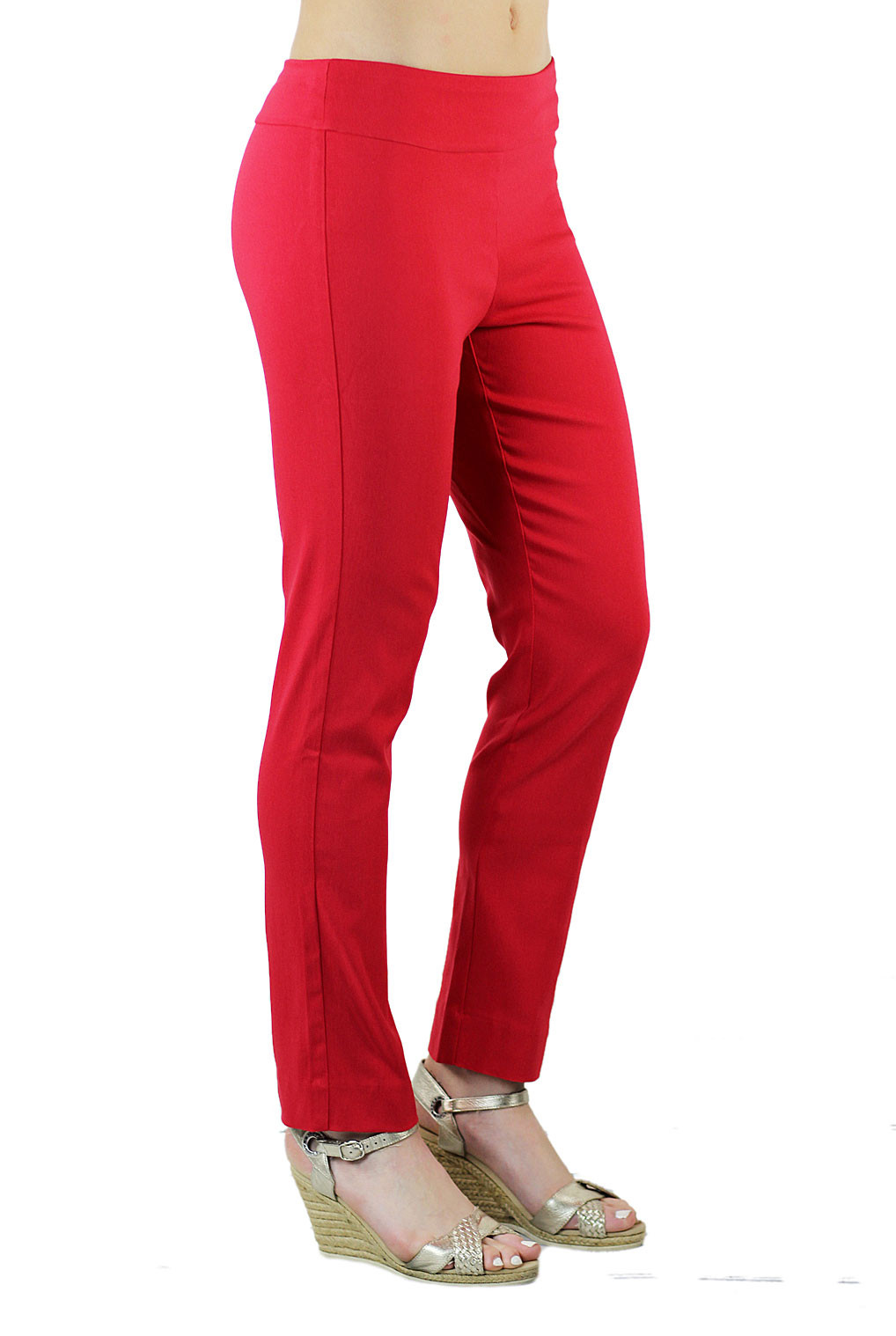 Pantalon Krazy Larry Femme Slim Taille 4 – Imprimé Géométrique Noir Et Blanc, Coupe Cheville