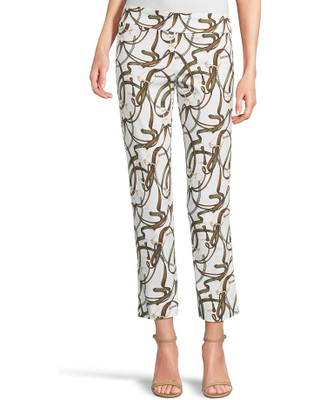 Krazy Larry Pull-On Ankle Pants in White | Island Pursuit |