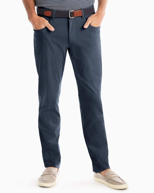 Johnnie-O CrossCountry PREPFORMANCE Pants 34" in High Tide | Island Pursuit | Free shipping over $100