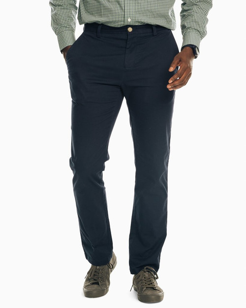 Southern Tide The New Channel Marker Chino Pant in True Navy