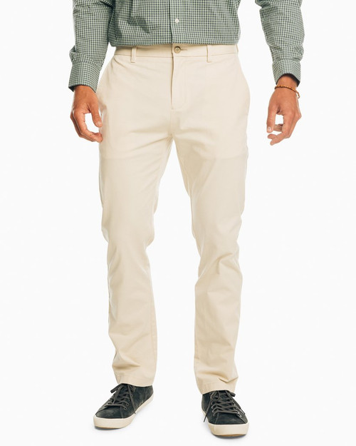 Southern Tide The New Channel Marker Chino Pant in light Khaki 