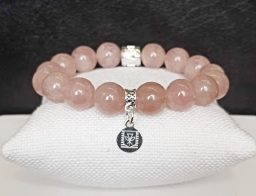 Kamea Island Jewelry Akala Women's Rose Quartz Bracelet 