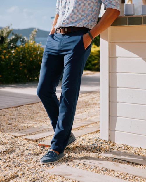 Southern Tide Jack Performance Pant in True Navy 