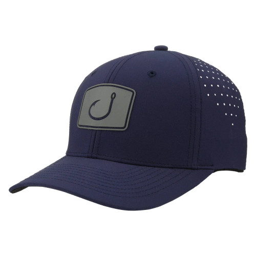 AVID Sportswear Pro Performance Snapback Hat in Midnight Blue