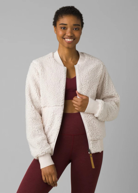 Prana Polar Escape Bomber Reversible Jacket in Dream Dust | Island Pursuit | Free shipping over $100