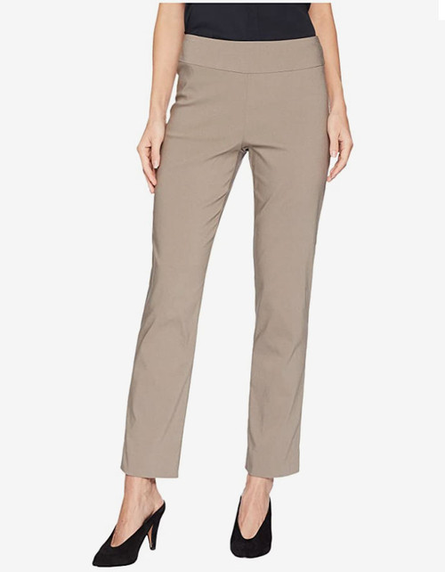 Krazy Larry  Pull-On Ankle Pants in Military 