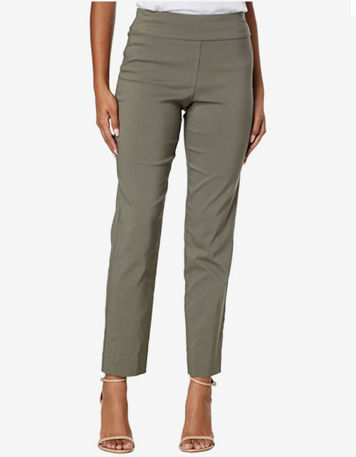 Krazy Larry Pull-On Ankle Pants in Olive | Island Pursuit | Free shipping over $100