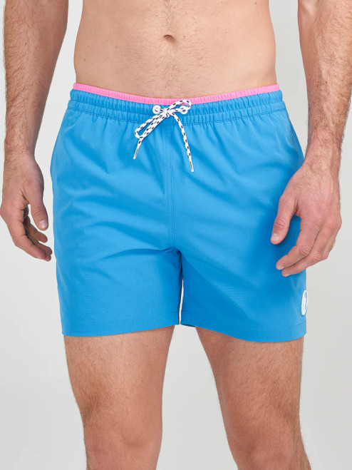 Chubbies Hermosas 5.5" Swim Trunk in Bright Blue | Island Pursuit | Free shipping over $100