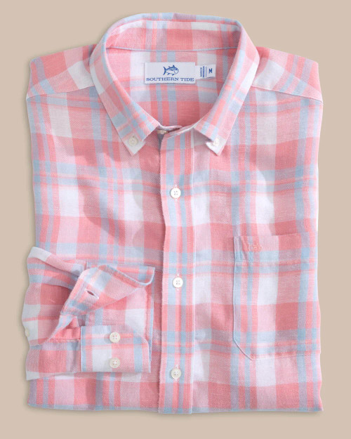 Southern Tide Headland Reedy Plaid Long Sleeve Sport Shirt | Island Pursuit | Free shipping over $100