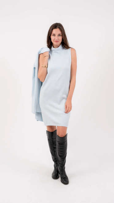 Burgess The Paris Mock Neck Dress 