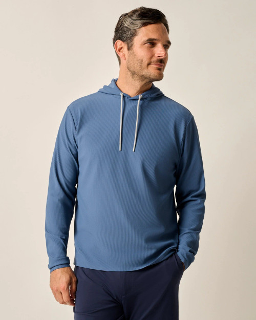 Johnnie-O Men's Hoppin Performance Drawstring Hoodie