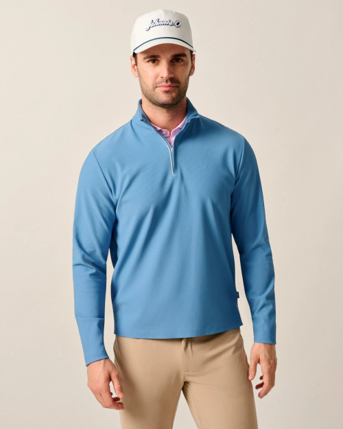 Johnnie-O Men's Hoppin Performance 1/4-Zip Pullover 