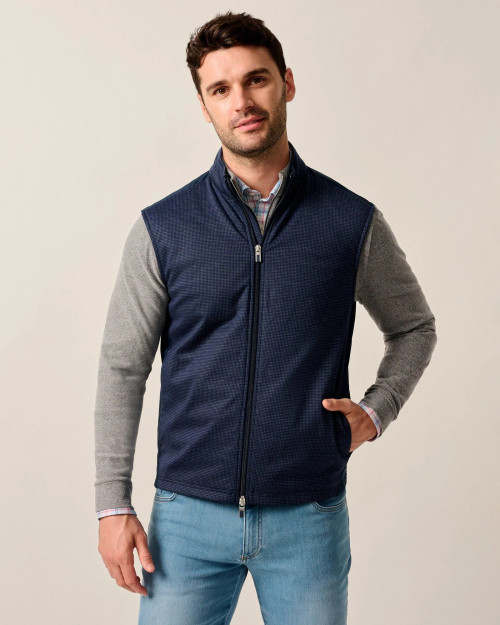 Johnnie-O Men's Lomond Printed Knit Vest