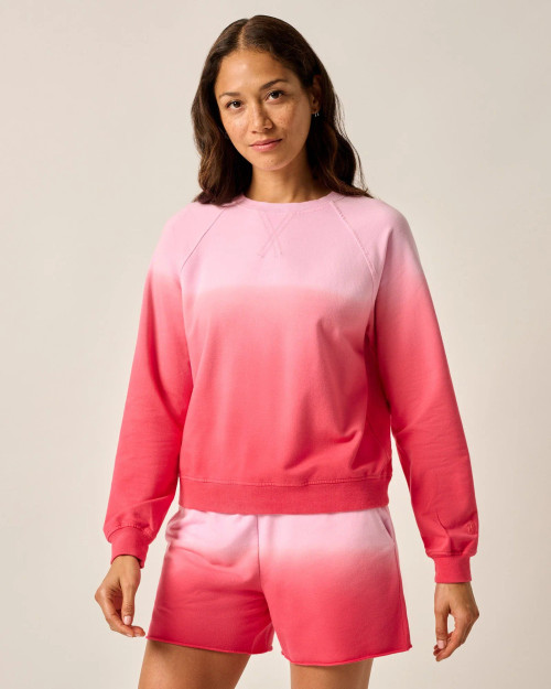 Johnnie-O Women' Sophia Lightweight Terry Crewneck Sweatshirt