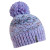  Turtle Fur Firefly Pom Pom Beanie in Periwinkle Island Pursuit | Free shipping over $1