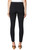 Back View of Liverpool Gia Glider Ankle Skinny Pant in Black Rinse sold by Island Pursuit offering free shipping over $100