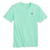 Front View of Fish Hippie Warped Short Sleeve Tee in Spring Mint 