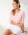 Tommy Bahama  Next Image Ashby Isles Rib ¾-Sleeve T-Shirt in Bikini