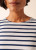 Saint-James Women's Estriile Short Sleeves Nautical Stripe Tee