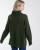 Back View of Claudia Nicole 100% Cashmere Live In Turtleneck in Army