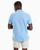 Back view of Southern Tide New Skipjack Polo Shirt in Ocean Channel 