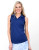 Southwind Apparel Pebble Beach Ruffle Top in Navy 