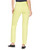 Back view of Krazy Larry Pull-on Pants in Pull-On Ankle Pants in Lime