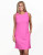 Southwind Apparel Belmont Sleeveless Dress in Pink Tropical Fans Print 