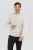 Alashan cashmere Cotton Cashmere Weekend Sweatshirt in Mineral off white 
