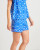 Side View on the Jude Connally Mika Spring Vibes Short in Cobalt 