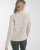 Back View of Alashan Cashmere  Merino Modern Cable Pullover in Macaroon
