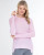 Alashan Cashmere Cashmere Cuddled Up Thermal Pullover in Beach Pink