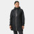 Helly Hansen Women's Long  Belfast Jacket in Ebony