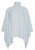 Burgess The Perry Cable Poncho in Frost Blue