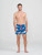 Chubbies The Floral Reefs 6" Boardshort in Dark Blue with a Floral Pattern in Coral, yellow and teal 