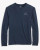 Front View of Southern Tide Fair Isle Skipjack Long Sleeve T-shirt 