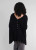 Alashan Cashmere  Cashmere Rhinestone Dress Topper in Black