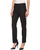 Krazy Larry Pull-On Denim Ankle Pants in color Black denim 