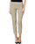 Krazy Larry Pull-On Ankle Pants in White Chain