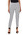 Krazy Larry Pull-On Ankle Pants in White Sticks