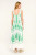Hiho Caribbean Frances Bespoke Embroidered Pattern Maxi Dress